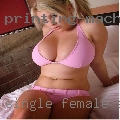 Single female swingers seeking